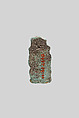 Bes amulet, Faience