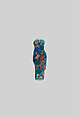 Sakhmet amulet, Faience