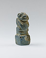 Taweret amulet, Faience