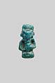 Sakhmet amulet, Faience