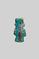 Sakhmet amulet, Faience