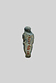 Uraeus amulet, Faience