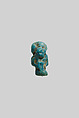 Sakhmet amulet, Faience