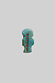 Sakhmet amulet, Faience