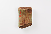 Fragment of a votive bracelet, Faience