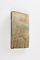 Fragment of a votive bracelet, Faience