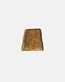 Fragment of a votive bracelet, Faience