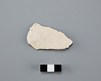 Hieratic ostracon, Limestone, ink, paint