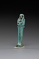 Shabti of Nesbanebdjedet, Faience