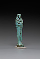 Shabti of Nesbanebdjedet, Faience