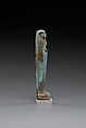 Shabti of Nesbanebdjedet, Faience