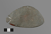 Palette in the shape of a fish, Greywacke