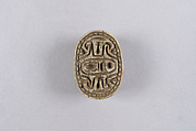 Scarab Inscribed with the Name Menkheperra (Thutmose III), Steatite