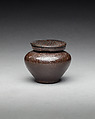 Jar for Eye Paint (kohl), Black stone