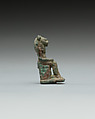 Lion-headed goddess, Bronze or cupreous alloy
