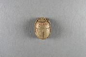 Scarab of Sheshonq I, Faience