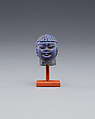 Head, Blue glass