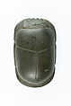 Heart Scarab, Green Quartzite