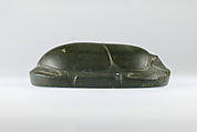 Heart Scarab, Green Quartzite