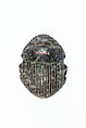 Uninscribed Heart Scarab, Dioritic stone