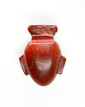 Heart Amulet, Red jasper