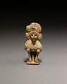 Thoth as baboon, Faience