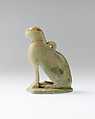 Cat amulet, Greenish crystaline stone