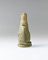 Cat amulet, Greenish crystaline stone