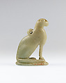 Cat amulet, Greenish crystaline stone