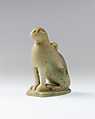 Cat amulet, Greenish crystaline stone