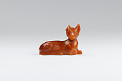 Cat amulet, Carnelian