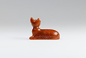 Cat amulet, Carnelian