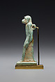 Ape Amulet, Faience