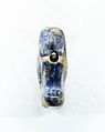 Female sphinx amulet, Lapis lazuli