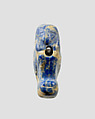 Female sphinx amulet, Lapis lazuli