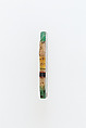 Inlay, satyr, Glass
