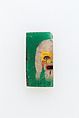 Inlay, satyr, Glass
