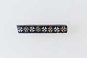 Inlay with row of rosettes, Glass
