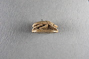 Scarab inscribed with the name of Khufu, Glazed steatite