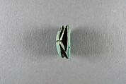 Scarab with blessing, Glazed steatite