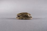 Scarab with blessing related to Amun(-Re), Glazed steatite