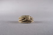 Scarab with the Representation of a Sphinx, Steatite