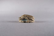Scarab with the Representation of a Horse, Glazed steatite