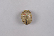 Scarab with Representations of Hapi, Steatite