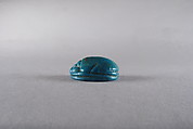 Scarab with a Representation of Heh, Faience