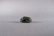 Scarab with Vulture Godess Mut, Faience