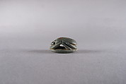 Scarab Inscribed with a Blessing Related to Amun (Amun-Re), Egyptian Blue