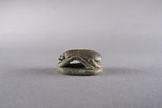 Scarab with blessing related to Amun(-Re), Egyptian Blue