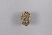 Scarab with the Representation of a Winged Sphinx, Steatite