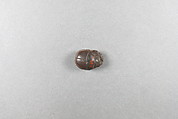 Scarab, Glazed limestone ?